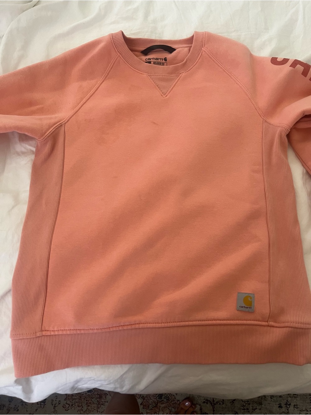 Carhartt Men’s Crewneck Sweatshirt - Peach